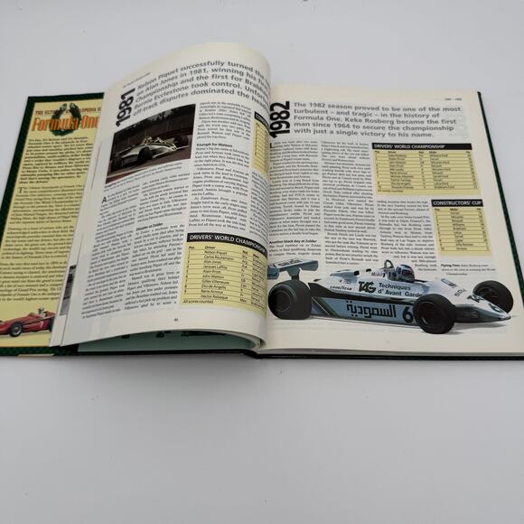 Ultimate Encyclopedia of Formula One F1 Hardback Book 1996 - Picture 3 of 8